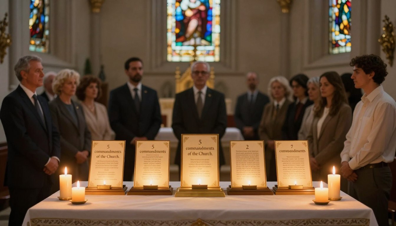 5 przykazań kościelnych