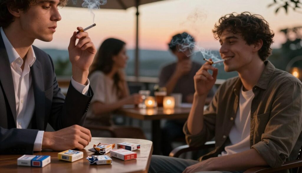 rozróżnienie nałóg palenie