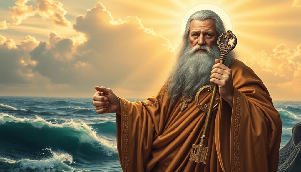 święty piotr jest z kluczami