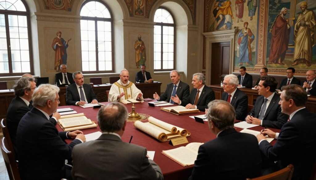 przebieg obrad sobór