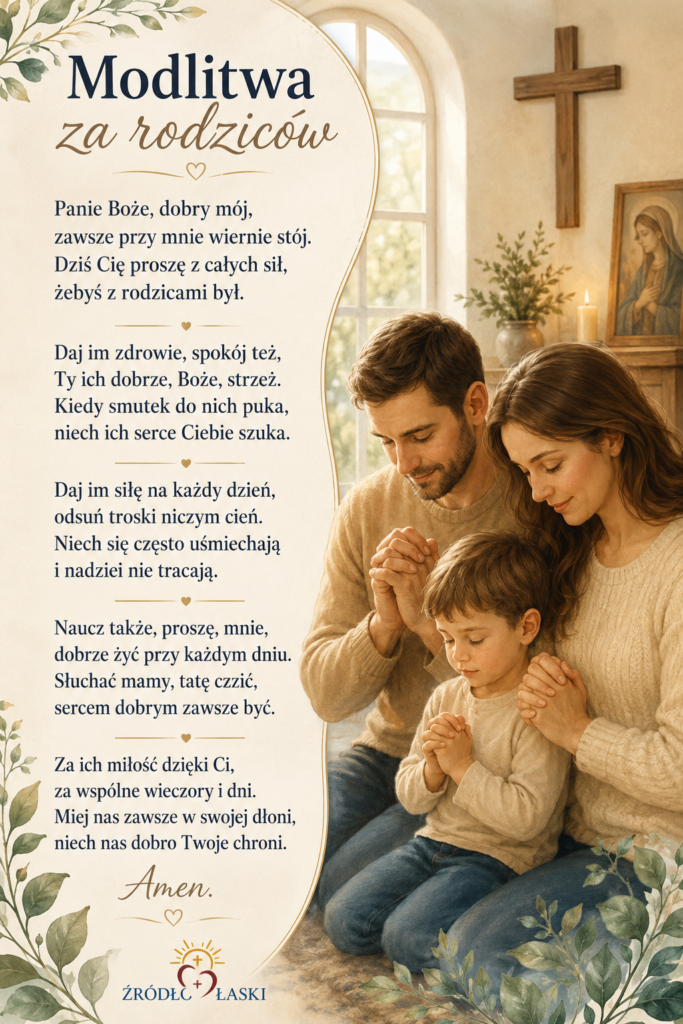 modlitwa za rodziców